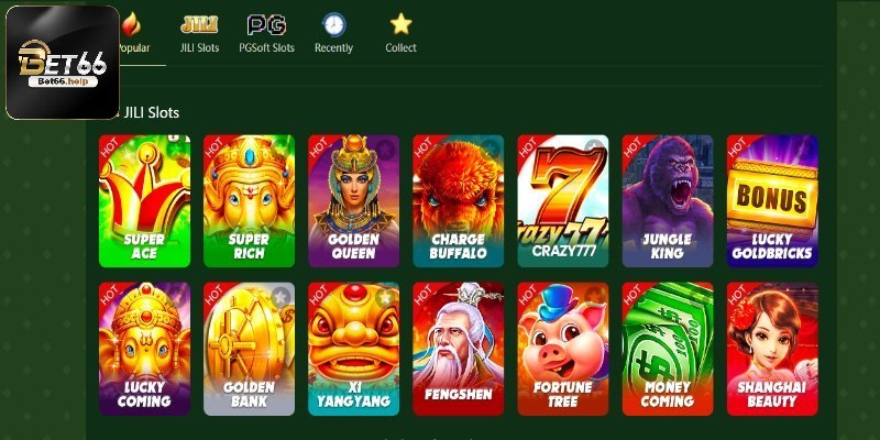 Một số dòng game quay hũ tiêu biểu
